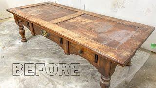 How to Refinish a Coffee Table for Beginners