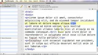 Learn HTML 05 - The break tag vs the paragraph tag