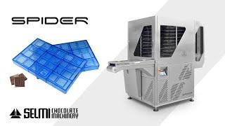 SPIDER CHOCOLATE VERTICAL COOLING TUNNEL - NEW MODEL 2024