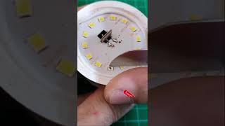 Reparar Bombillas LED de forma fácil #shorts #bombilla #led #foco #bombillo #reparar #facil