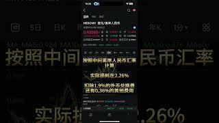 测试LiviBank理慧银行绑定支付宝Alipay大陆境内消费，饿了么外卖手机支付，实际损耗2.26%