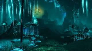 Skyrim - Blackreach Ambiance (magic chimes, water, white noise)