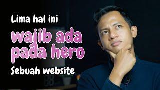 #Part 1 Hero Exploration | Belajar Ngelayout Website dengan Elementor