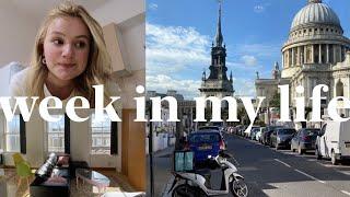 First work week in Corporate London, England // Canada to London relocation