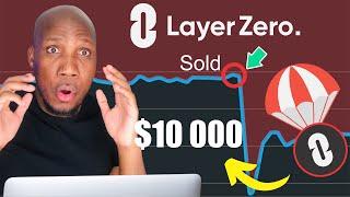 How much I made on LayerZero airdrop How to claim and sell your Layerzero airdrop