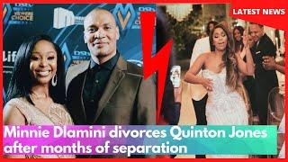 Minnie Dlamini divorces Quinton Jones after months of separation