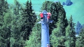 Stützenmontage am Schatzberg