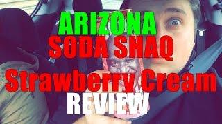 Soda & Iced Tea Review #2 - "AriZona Soda Shaq Strawberry Cream"