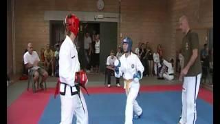 HWA RANG Taekwon DO - Anthony-Leen Sparring 2