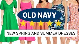  OLD NAVY | NEW SPRING AND SUMMER DRESSES Maxi, Midi, and Mini Styles!
