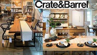 CRATE AND BARREL | SHOP WITH ME - SPRING SUMMER HOME DECOR