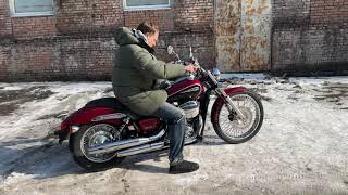 Стан мотоцикла honda shadow custom 400 2012 рік пробіг 25 тис. км