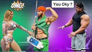 BEST REACTIONS to ANATOLY's Gym Prank! Hilarious Anatoly Video 