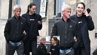 Sean Penn Gets Cosy During Romantic Stroll With Girlfriend Valeria Nicov In Paris