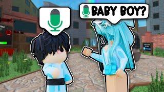 Matching AVATARS As A BABY In MM2 VOICE CHAT 6... (Murder Mystery 2)