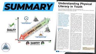 UNDERSTANDING PHYSICAL LITERACY IN YOUTH (BY AVERY D. FAIGENBAUM & TAMARA RIAL REBULLIDO)