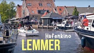 Lemmer Hafenkino - Pfingsten 2023 - feat. Caribbean Brass Drummers - ASMR - Holland by Boat