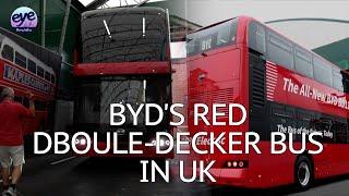 Chinese carmaker BYD unveils electric double-decker bus customized for UK market