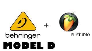 How to set up Behringer Model D with FL Studio