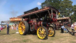 Steam action from the 2022 Shrewsbury Steam Rally