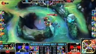 ELEMENTS vs COPENHAGEN | EU LCS 2015 Week 2