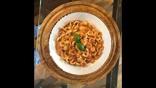 Orecchiette con salsa di pomodoro e ricotta "Scante"   SD 480p