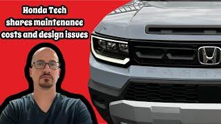 2026 Honda Passport (hidden maintenance fees and design issues)