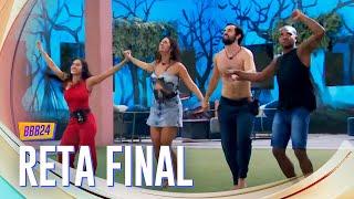 ALANE, DAVI, ISABELLE E MATTEUS COMEMORAM O TOP 4 EM NOITE DE COOLER!  | BBB 24