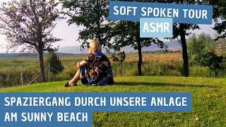 ASMR| Spaziergang im sommerlichen Bulgarien (soft spoken, water sounds, walking, deutsch/german)