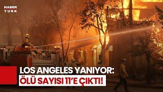 Los Angeles'taki Yangın Felaketi Sürüyor! 1 Kişi Gözaltına Alındı