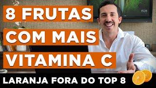 8 frutas com mais vitamina C | Rodrigo Moreira Nutri