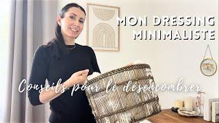 Dressing minimaliste - Tri, organisation et désencombrement des vêtements