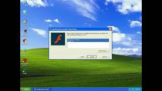 Installing Macromedia Flash Player on Windows XP