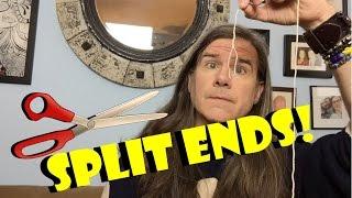 Mens Long Hair: Repairing Split Ends?!