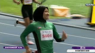 SUKMA 2022 - 4X100M WANITA AKHIR