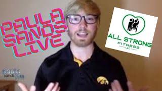 All Strong Fitness Appears on Paula Sands Live (December 2020)