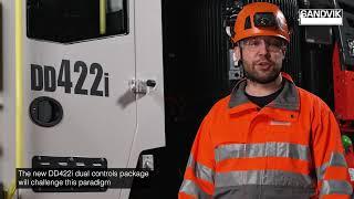 Sandvik DD422i Dual Controls Package Walkaround