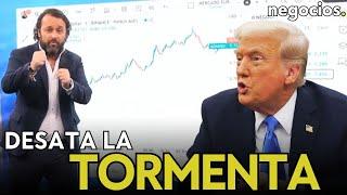 Trump desata la tormenta: todo sobre la amenaza de recesión en EEUU y el desplome del mercado