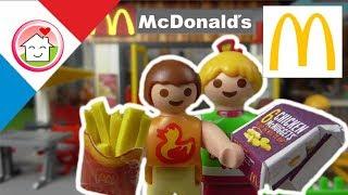 Playmobil en français Chez Mcdonalds - La famille Hauser