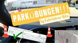 Parkübungen  |  Praktische Prüfung  |  Fahrlehrer Niko