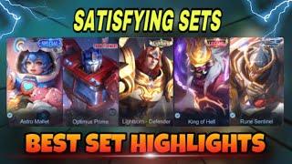 WTF! MLBB TANK BEST SET HIGHLIGHTS MOBILE LEGENDS | BEAT TANK SET ML