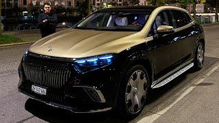 2025 Mercedes-MAYBACH S-Class SUV | Full Night Drive Review EQS 680 Interior Exterior