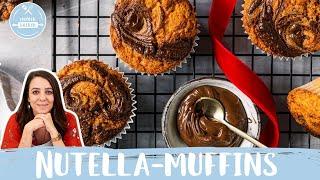 Nutella Muffins   |  das beste Muffinrezept mit Nutella | Einfach Backen