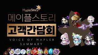 Korea MapleStory Customer Conference Summary