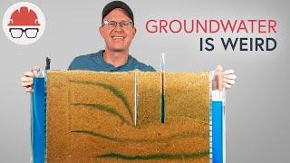 The Bizarre Paths of Groundwater Around Structures