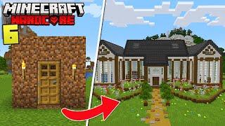 I Built a Mansion In Minecraft Hardcore!