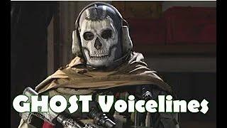 #cc Call of Duty Warzone all Operator Ghost Voicelines - By ForceVO