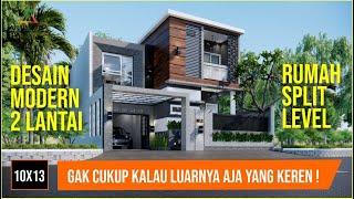 TOP REQUEST ! Rumah Split Level 4 Kamar Cocok Untuk Keluarga Besar di Lahan 10x13