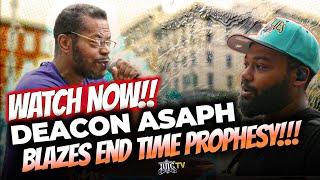 WATCH NOW!! Deacon Asaph Blazes End Time Prophesy!!!#TRENDING #VIRAL #REACTION #CHRISTIAN #GOD