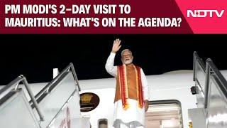 PM Modi Mauritius Visit | PM Modi's 2-Day Visit To Mauritius Begins